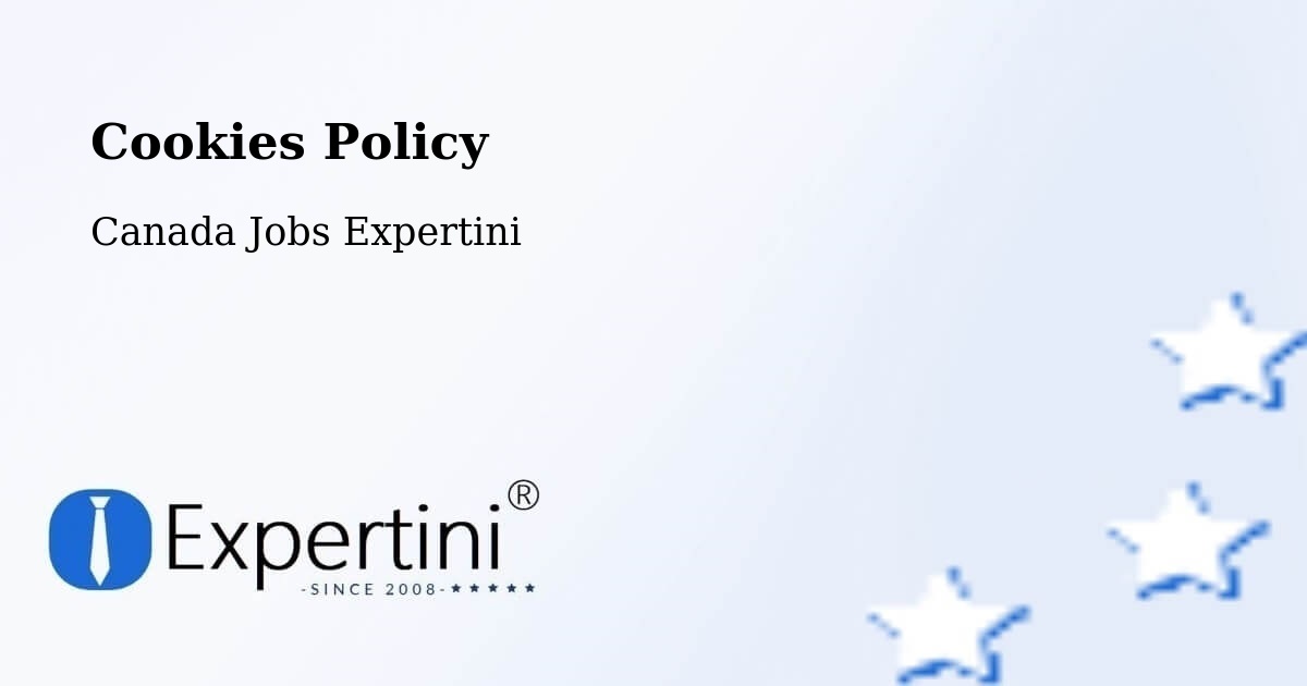 Cookies Policy - Canada Jobs Expertini